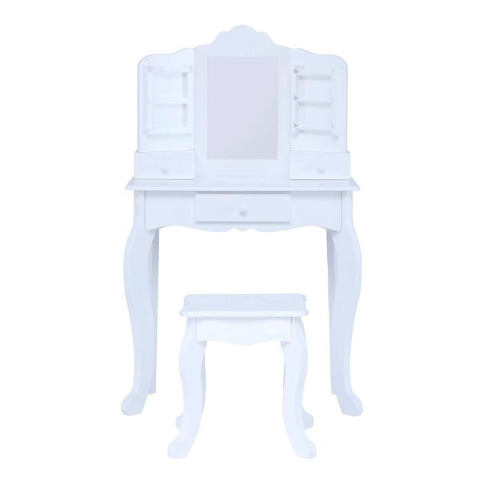 Teamson Kids - Little Princess Anna Medium Play Vanity - White
