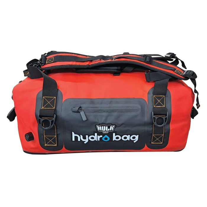 Hulk Hydro Bag Waterproof Duffel with Shoulder Straps 60L Red