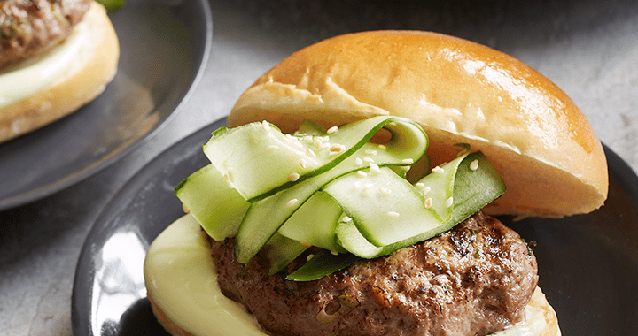 Miso Beef Burgers With Wasabi Mayonnaise Recipe | Matador BBQs