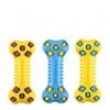 Yes4pets 3 X Large Dog Puppy Rubber Spike Fetch Stick Bone Dental Hygiene Chew Play Toy