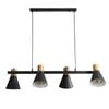 Oriel Lighting Norbert 4lt Linear Spot Pendant Light Satin Brass