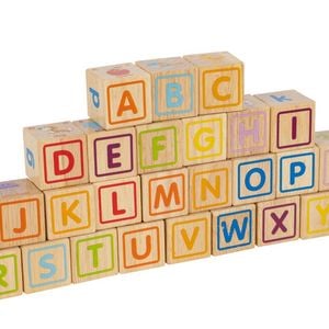 ABC Blocks 4cm Letters and Symbols