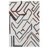 Modern Handmade Wool Rug-Casablanca 6343-White/Multi-160x230cm