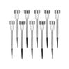 Click 26.5cm Stainless Steel Pathway Light - 10 Pack