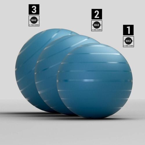 Domyos 75cm Gymball Decathlon Deep Petrol Blue L Bunnings Australia