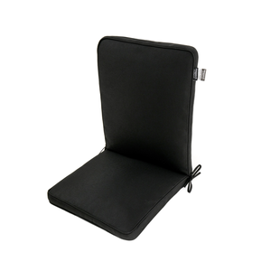 Respect Black Midback Outdoor Cushion
