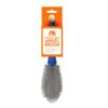 Morgan Blue Handle with Grey bristles Double Loop Wheel Brush