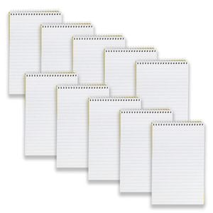 10pc Spirax 563a Reporters Notebook 200-pages 8mm Ruled Pad Stationery Yellow