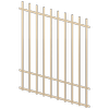 ProtectorAl 0350-1200W x 1500H Primrose Batten Pool Fence Panel Raked Up to 15º
