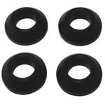 Kinetic 1/2" Rubber Dome Washer - 4 Pack