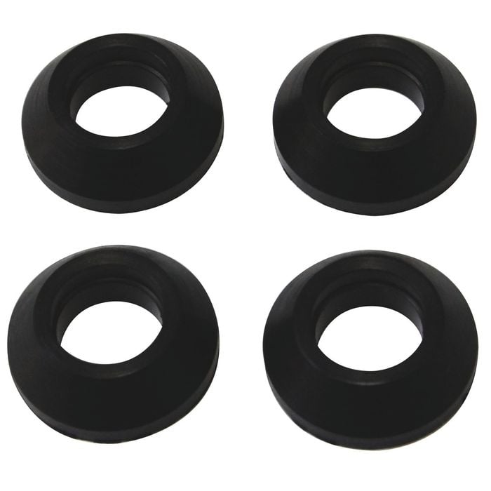 Kinetic 1/2" Rubber Dome Washer - 4 Pack