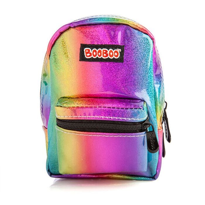 MDI BooBoo Backpack Minis Rainbow Novelty Mini Bag/Purse 11x15cm Kids 3y+