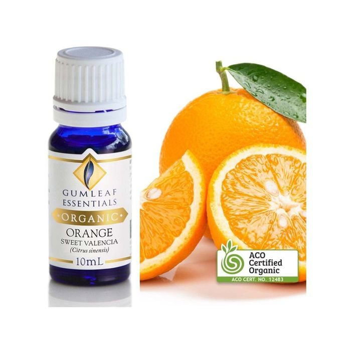 Organic Orange Sweet Valencia Pure Essential Oil 10ml