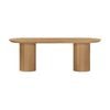 Vanessa Marty 220cm Oval Dining Table Natural