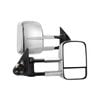 San Hima Towing Mirrors Extendable For Nissan Patrol Gu Y61 1997- 2016 Silver
