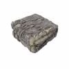 Luxury Faux Fur Animal Throw Rug 127 x 152 cm Tundra Wolf