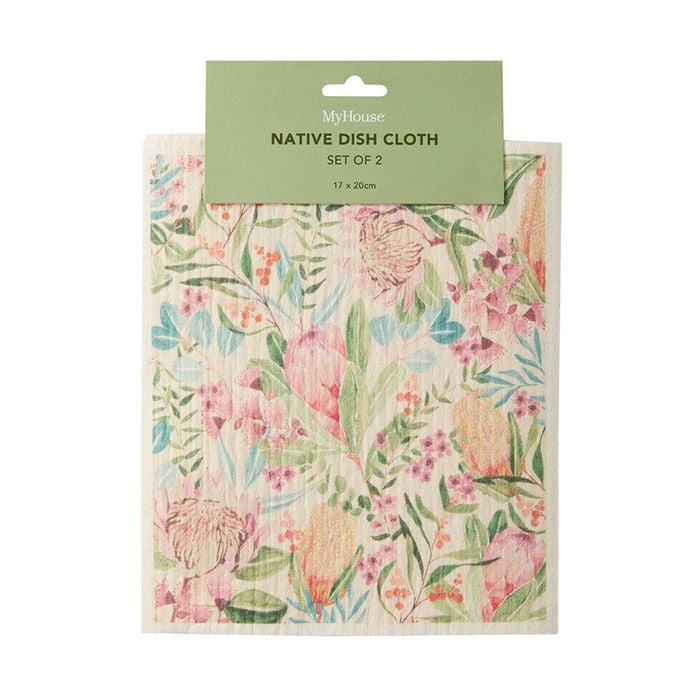 MyHouse Set Of 2 Darwin Dish Cloths