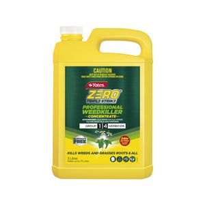 Yates 3L Zero Triple Strike Professional Weedkiller Concentrate - 3L