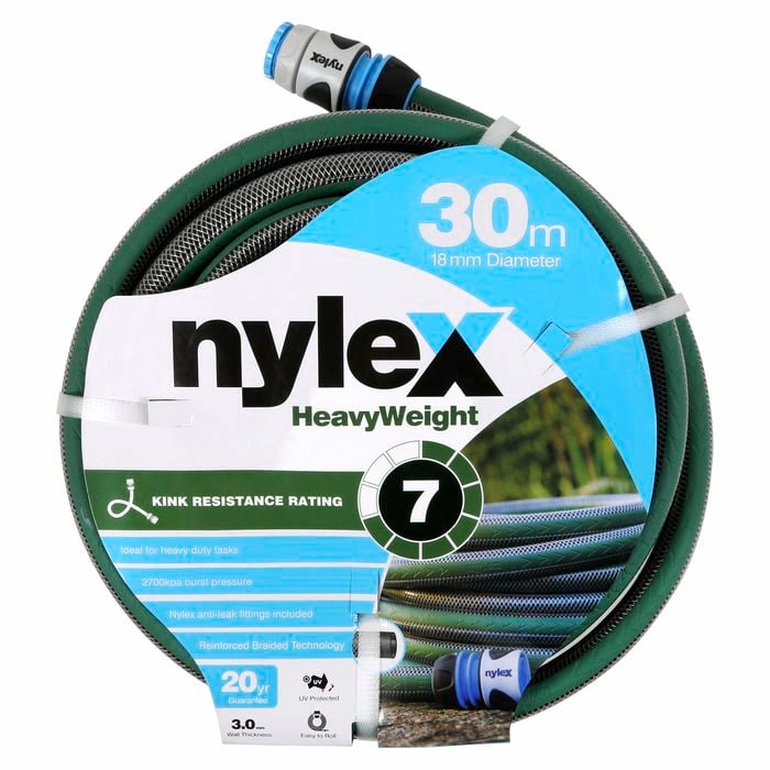 Nylex 18mm x 30m Heavyweight Garden Hose
