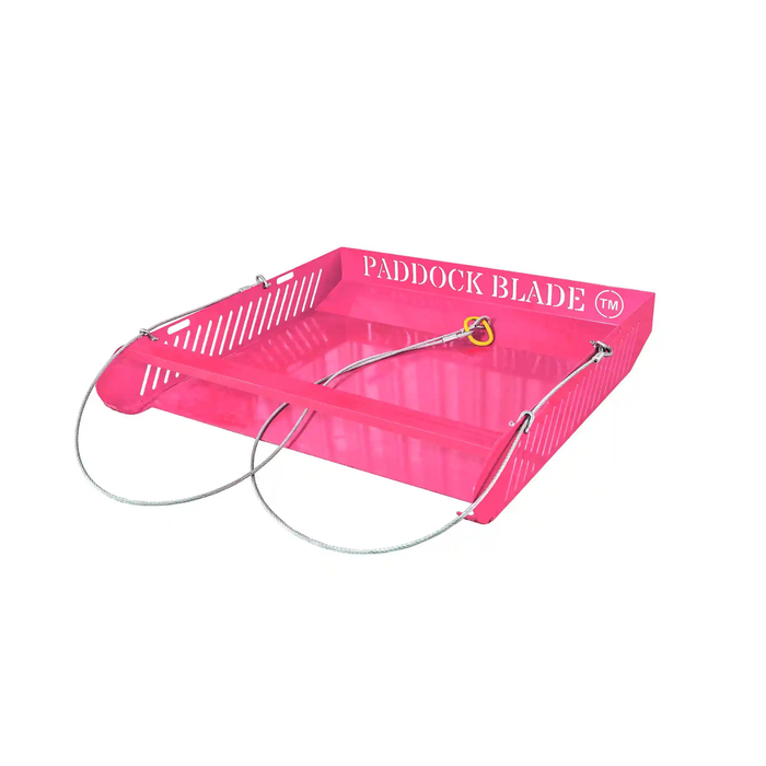 Paddock Blade Horse Manure Collector Hot Pink