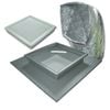 EzyLite 550 x 550mm Square Skylight Kit With Dual Tray
