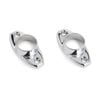 Sandleford 19mm Chrome Oval Flange - 2 Pack