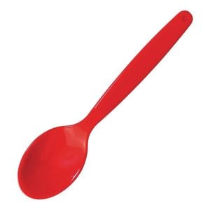 Olympia Kristallon Spoons Polypropylene Red 12 Pack