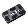 Benro PU70 Arca-Swiss Style QR Plate Tripod Camera Mount Accessory Black