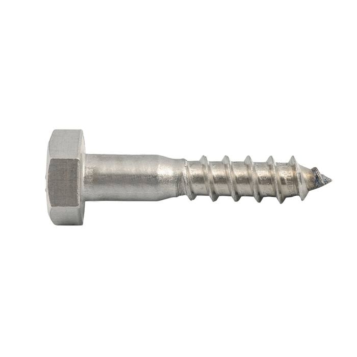 Zenith M10 x 50mm Stainless Steel Hex Head Coach Screw