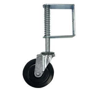 Easyroll 125mm 100kg Load Swivel Gate Castor