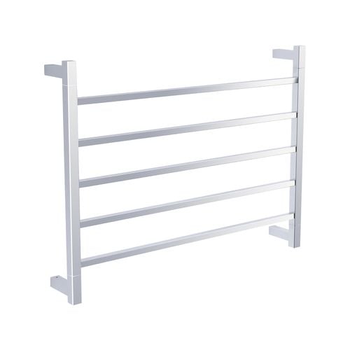 Barelli Brushed Stainless Steel 5 Square Bar Heated Towel Rail Bunnings New Zealand