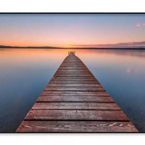 Old Wooden Pier at Sunset   Print 100% Australian Made 90x60cm  (Poster)