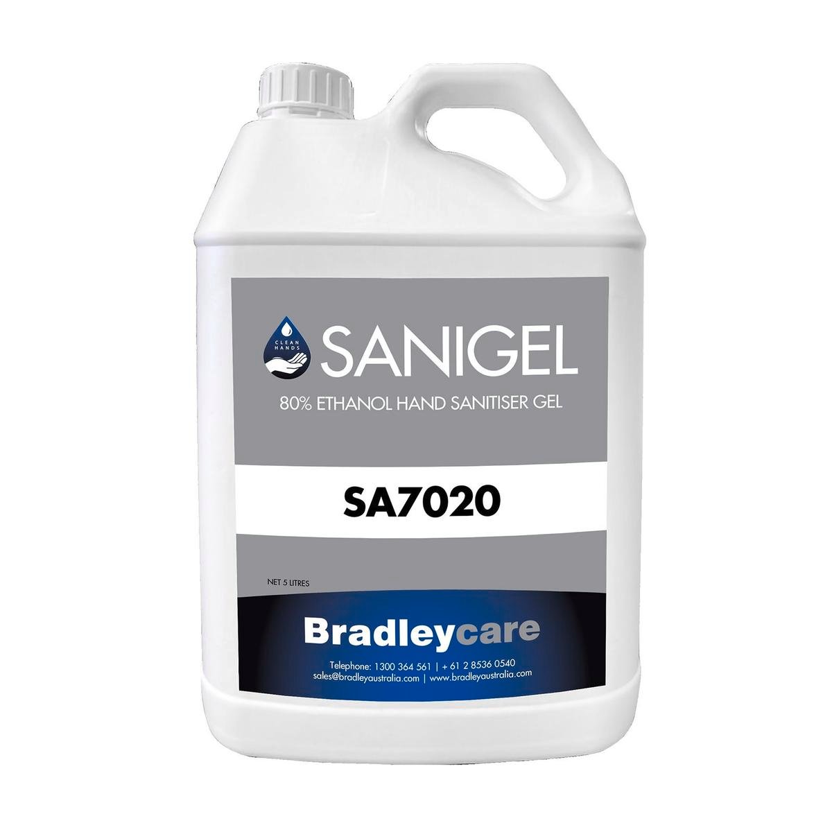 Bradley Australia 5L Sanitiser Gel - Bunnings Australia
