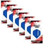 6PK Tex Darts Pro 150-Micron Dart Flights Standard Tail/Wing Accessory