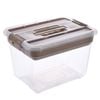 Ezy Storage 18L Solution+ Storage Box with Insert Tray Taupe 
