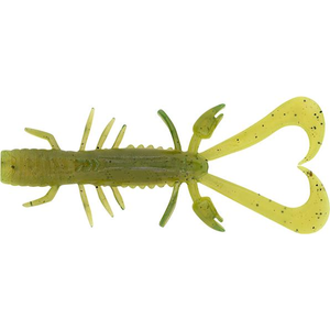 Daiwa 2021 Baitjunkie Risky Critter Soft Plastic Fishing Lure Green Weenie