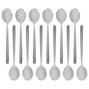 Argon Tableware Stainless Steel Teaspoons - 14.5cm - Pack of 12
