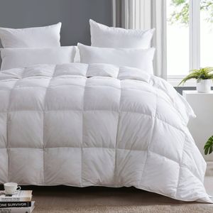 Dreamaker Reloft 100% Goose Down Fibre Winter Quilt King Bed