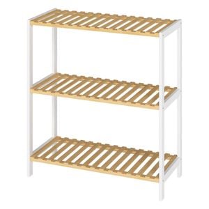 Levede Bamboo Storage Shelf 3-Tier Shelving Unit