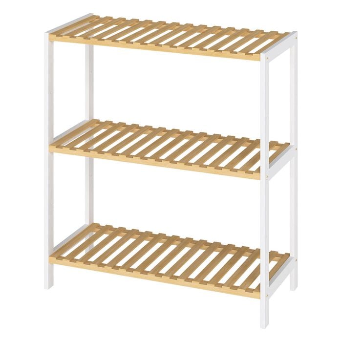 Levede Bamboo Storage Shelf 3-Tier Shelving Unit