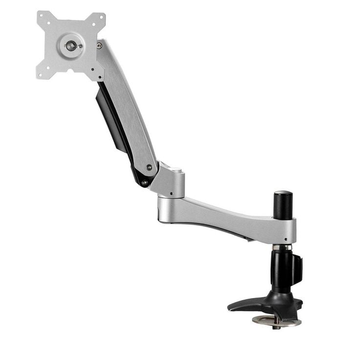 Up to 24" 10kg Tilt Swivel Arm LCD Monitor VESA Mount Bracket Desk Grommet Base