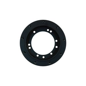 Cal Custom Black 9 Hole Steering Wheel Adaptor to suit 5 or 6 Hole Steering Hub/Boss