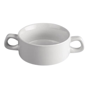 Olympia Athena Stacking Soup Bowls White Porcelain 24 Pack