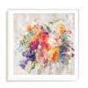 Artey | Sun Drenched Bouquet Autumn - Framed Print - White Frame - 100 x 100cm