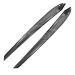 Tesla Model 3 2021-2023 and Model Y 2021-2024 Inner Front Door Cover Carbon Fiber Style