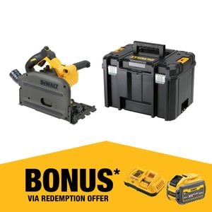 DeWALT 54V 165mm FlexVolt XR Cordless Plunge Saw DCS520NT-XJ - Bare Unit