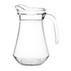 Olympia Glass Jugs Bistro Style Pack Of 6 1ltr 197(h)x99(ø)mm Commercial Catering Glassware