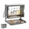 Alston Wall Spice Rack Magnetic Flip Down Prep Tray Cabinet Steel Large Capacity