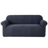 Catzon 3 Seater Stretch Sofa Cover Couch Cover Washable Jacquard Fabric-Grey(L)