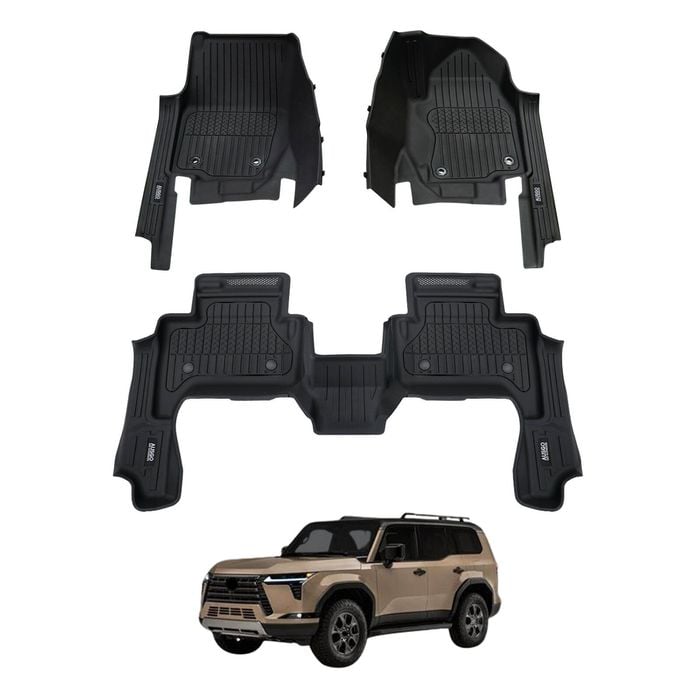AUSGO 7D Injection Car Floor Mats for Lexus GX550 Sports Luxury 2024-Onwards All-Weather Floor Liners